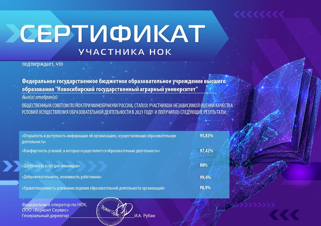 Сертификат НОКО 2021 Сертификат НОКО 2021
