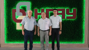 Новосибирский ГАУ посетил Заместитель президента Российской академии наук Пётр Александрович Чекмарёв