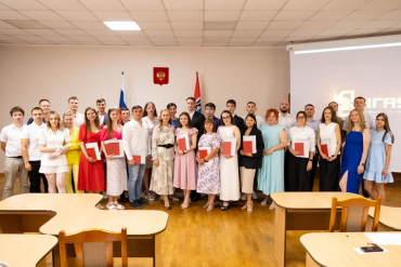 Вручение дипломов аспирантам Новосибирского ГАУ 2024