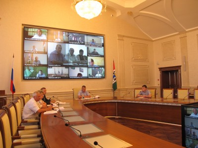 Министерство сельского хозяйства Новосибирской области провело селекторное совещание в режиме видеоконференции с руководителями районов Новосибирской области