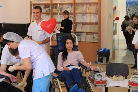 Студенческая донорская акция