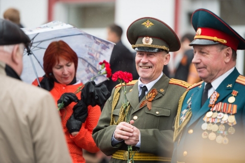 Митинг в честь Дня Победы