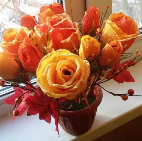 Мастер – класс «Букеты из конфет»