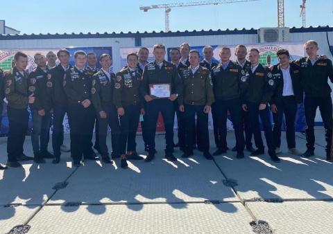 Состоялась торжественная линейка открытия Третьего трудового семестра для бойцов студенческих строительных отрядов