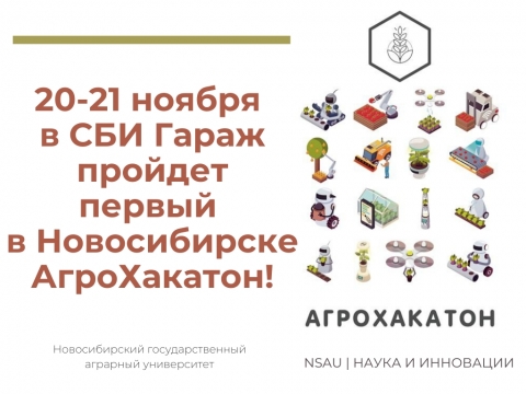 В СБИ Гараж пройдет первый в Новосибирске АгроХакатон