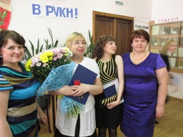 Вручение дипломов о высшем образовании