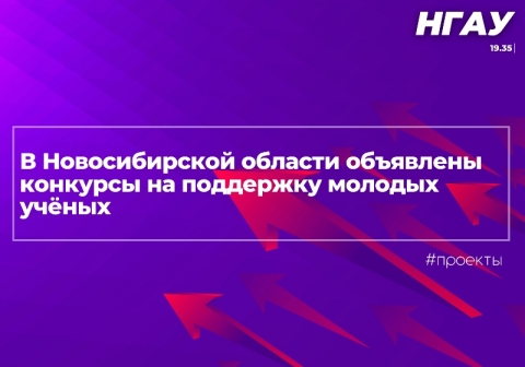 В Новосибирской области объявлены конкурсы на поддержку молодых учёных