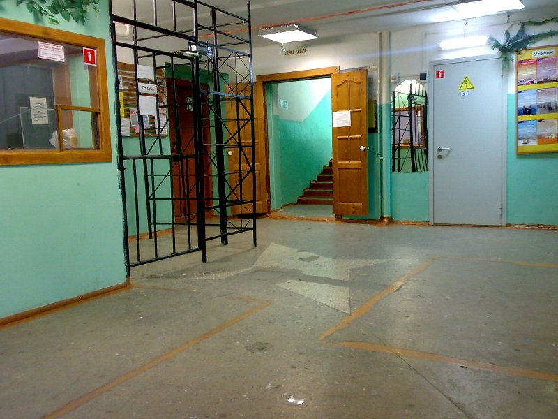 Проходная общежития №8 Проходная общежития №8